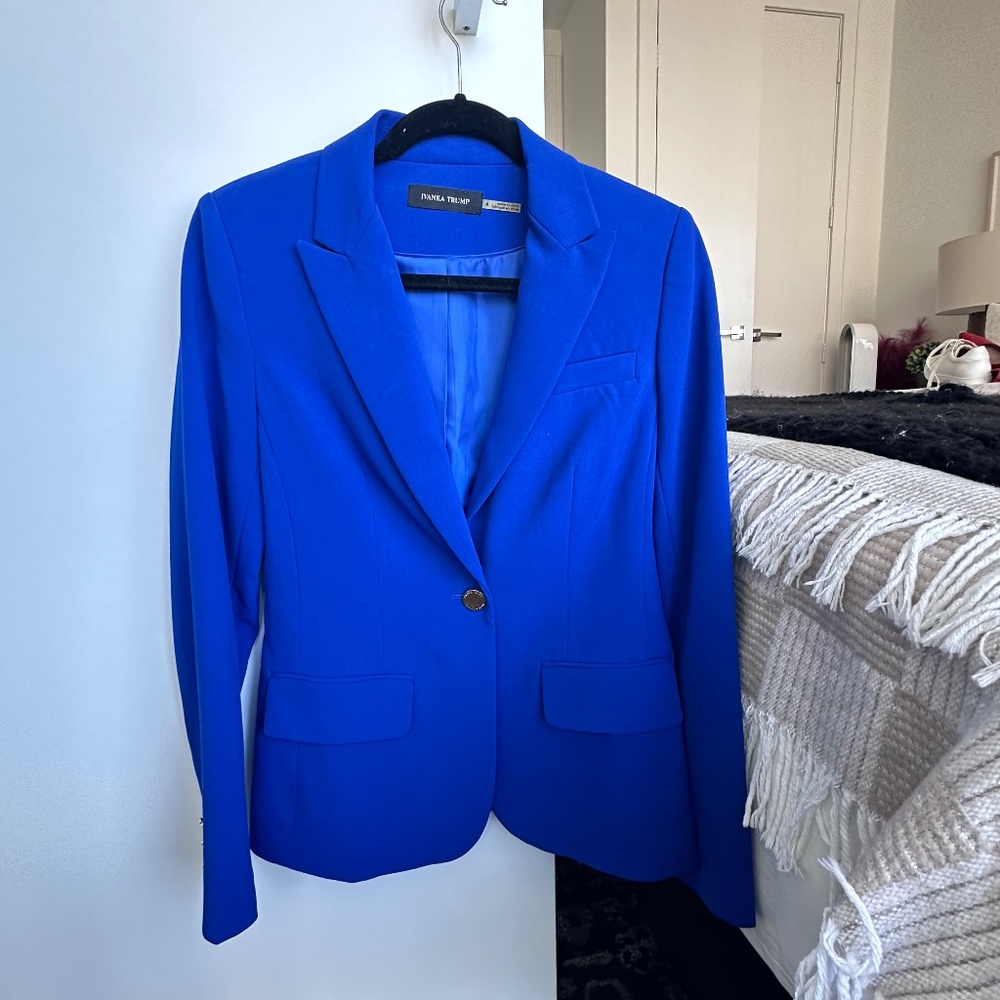 Ivanka Trump Blue Blazer